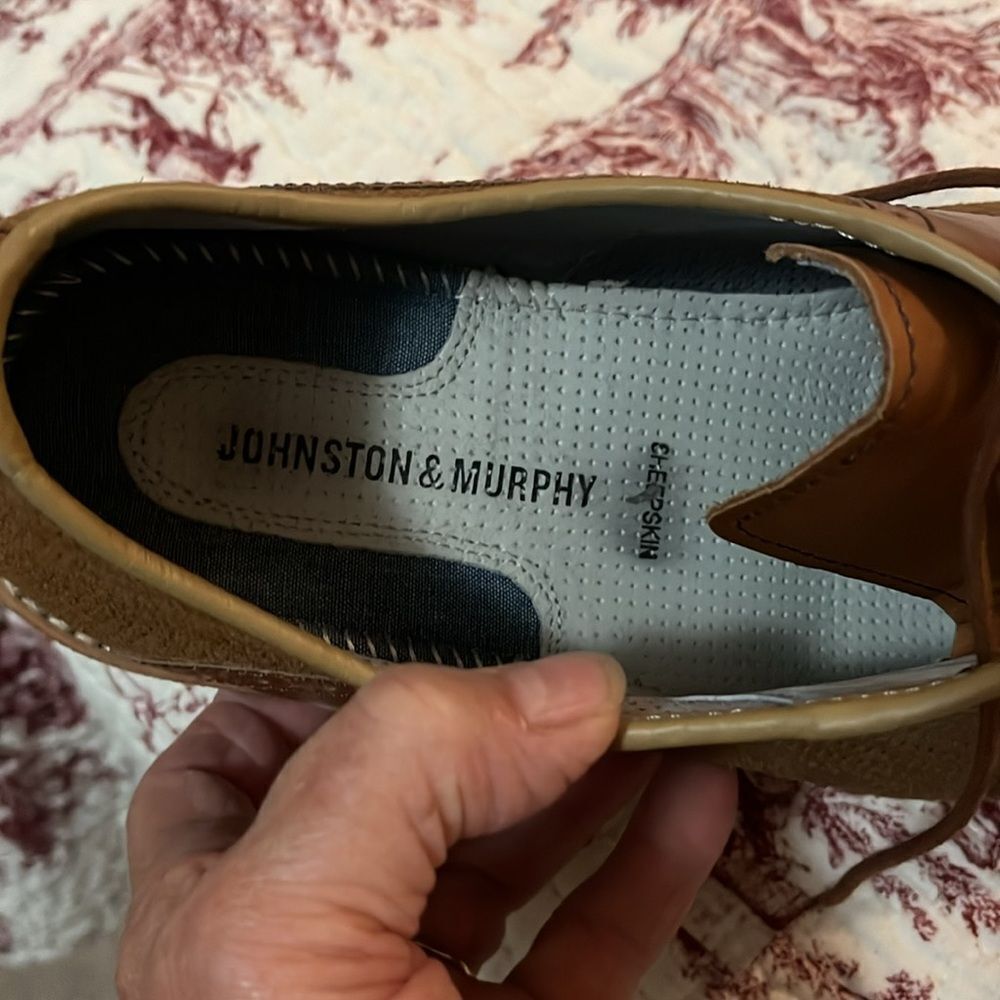 Brown Leather Men's Shoes - Picture 2 of 2